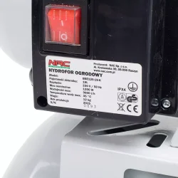 Hydrofor 1200W 19l, 3600 l/h BSE120-19-K NAC