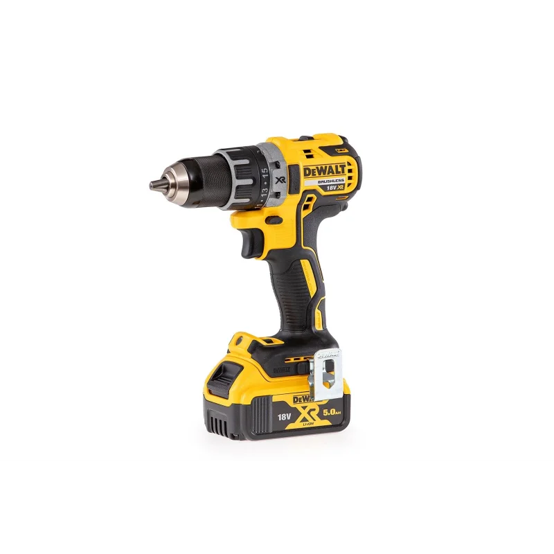 Wiertarko-wkrętarka 18V XR 2x5Ah z silnikiem bezszczotkowym TSTAK DCD791P2 DeWALT