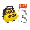 Sprężarka bezolejowa 6L STANLEY + zestaw lakierniczy C6BB304STN071