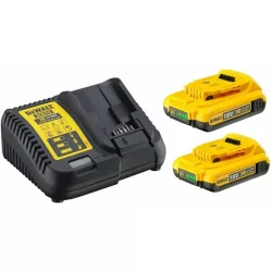 Zestaw akumulatorów 2 x 2.0Ah 18V XR z ładowarką DeWalt DCB115D2-QW