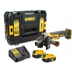 Szlifierka kątowa 18V XR 2x5Ah 125mm z silnikiem bezszczotkowym Perform&Protect TSTAK II DCG405P2 DeWALT
