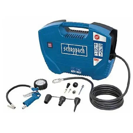 Kompresor bezolejowy Scheppach AIR FORCE 2, 8 bar,180l/min,  Długość węża 3 m,