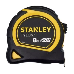 Miara Stanley Tylon 8 m / 26'  x 25 mm obudowa z tworzywa - karta STANLEY®