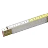 Miara składana drewniana 2m (biało/żółta) STANLEY®