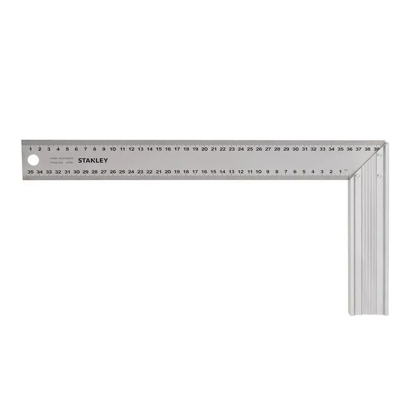 Kątownik stalowy z podziałką STANLEY 200/400 mm