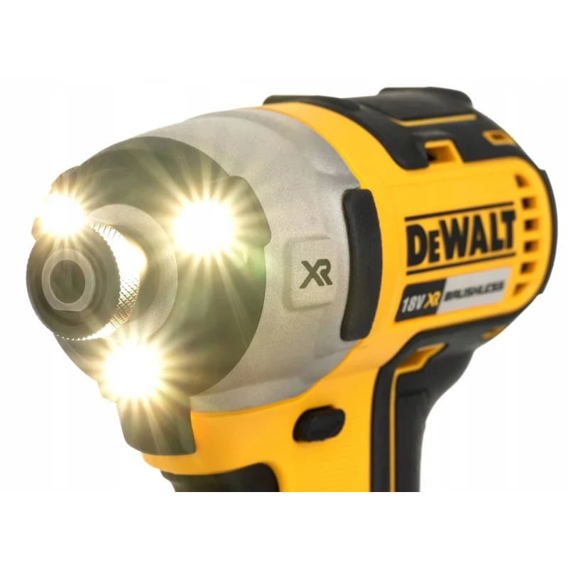 Zakrętarka udarowa bezszczotkowa DCF887N-XJ 18V G2 XR, 1/4", 0-1000/2800/3250 obr/min, 205Nm DeWALT