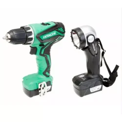 WIER-WKRĘTARKA AKU. 10,8V, 2 x AKU. 1,5Ah Li-ion, 36Nm, 1,0 kg, + LATARKA UB10DL HIKOKI