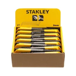 Nóż SM9, tworzywo ABS, ostrze łamane 9mm - luz 24 STANLEY®