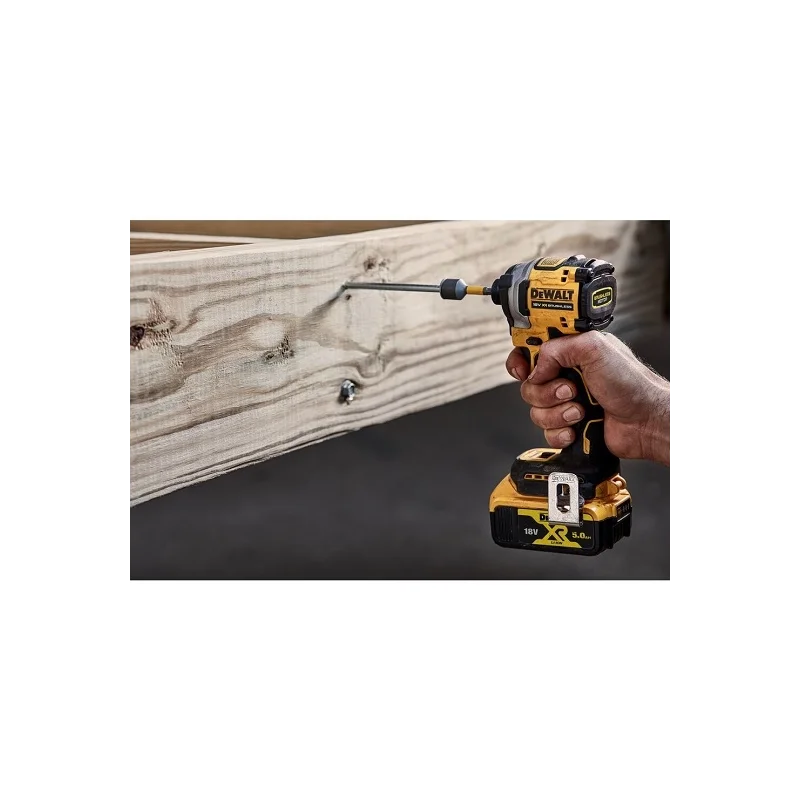 Klucz udarowy/zakrętarka udarowa 1/4" 206Nm 18V XR z silnikiem bezszczotkowym DCF850 (wersja0,karton) DeWALT