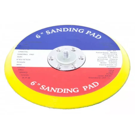 TARCZA 150 mm, GWINT 5/16" BEZ OTWORÓW Z RZEPEM