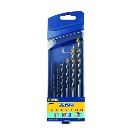 Zestaw 7 wierteł uniwersalnych Cordless: 4, 5, 6, 7, 8, 10, 12mm IRWIN