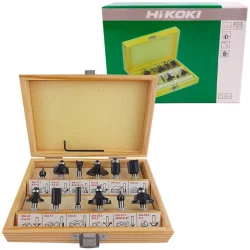 Zestaw Frezów 12 Szt. Chwyt 6mm 711016 HITACHI