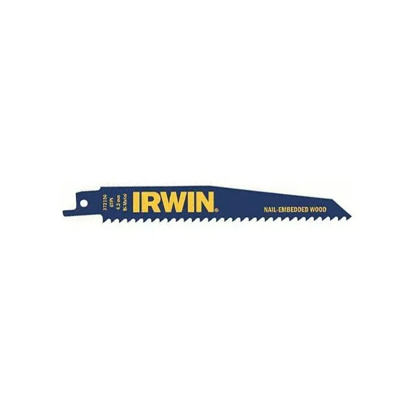Brzeszczot do pił szablastych Bi-metal do drewna  z gwoździami 225mm/9", 6 zębów/cal (5szt.) IRWIN