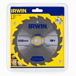 Piła tarczowa do drewna OPP IR 165mm/18T IRWIN