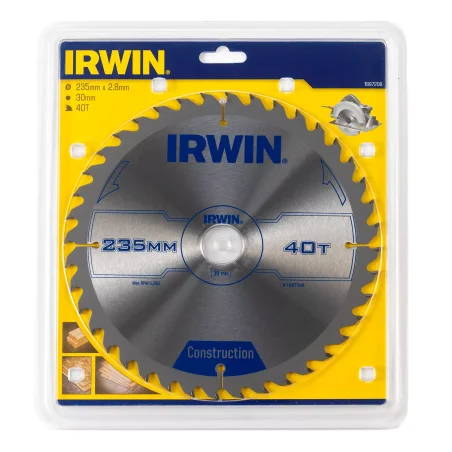 Piła tarczowa do drewna OPP IR 235mm/40T IRWIN