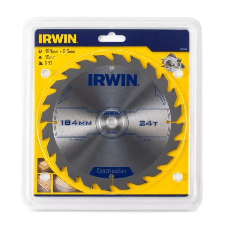 Piła tarczowa do drewna WOOD OPP IR 184mm/24Tx16mm IRWIN