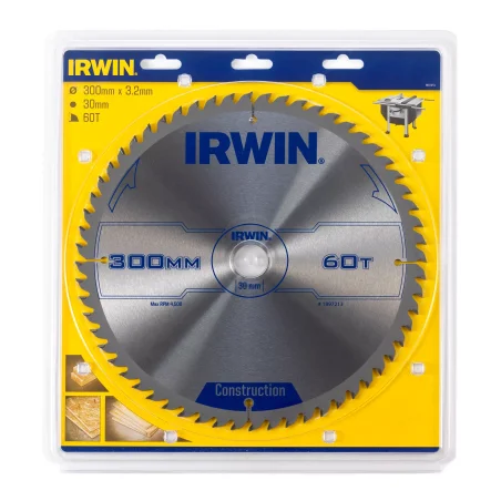 Piła tarczowa do drewna OPP IR 300mm/60T IRWIN