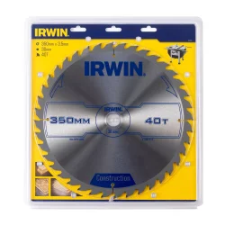 Piła tarczowa do drewna OPP IR 350mm/40T IRWIN