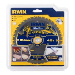 Piła tarczowa WELDTEC do pilarek ręcznych 184mm/40Tx30mm IRWIN