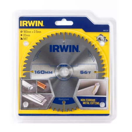Piła tarczowa do aluminium ALU 160mm/56Tx20mm IRWIN