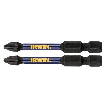 Końcówki do wkręcania Impact Pro - końcówki Pozi 57 mm  Power, 2 x PZ2 IRWIN