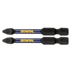 Zestaw końcówek udarowych Power 50 mm, PZ2 x 5 IRWIN