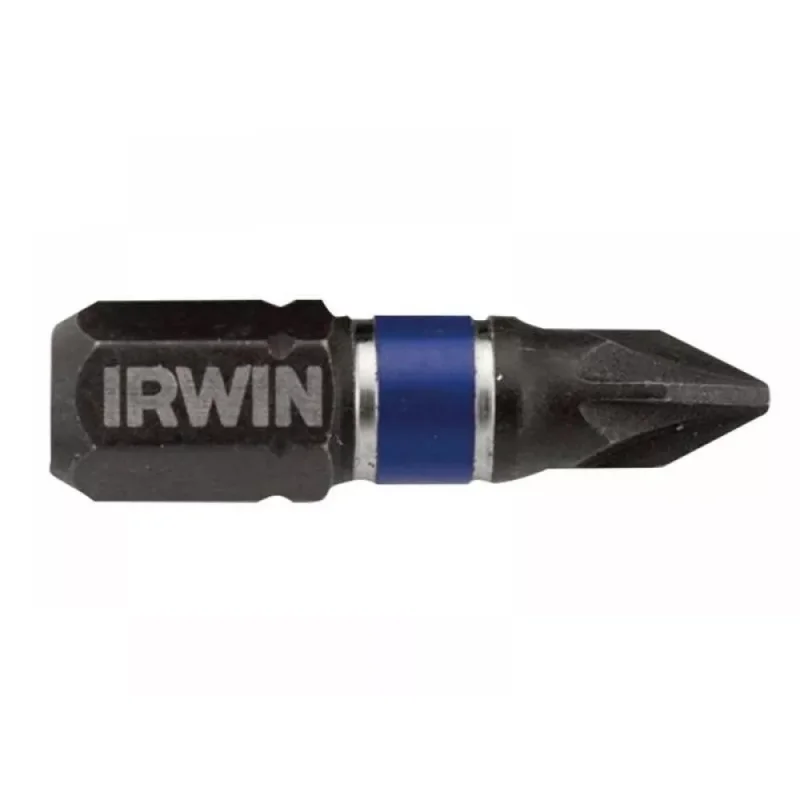 Końcówki do wkręcania Impact Pro - groty Pozi 25 mm, 2 x PZ2 IRWIN