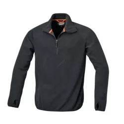 BLUZA POLAROWA LEKKA CZARNA 7635N ROZM. XXL BETA