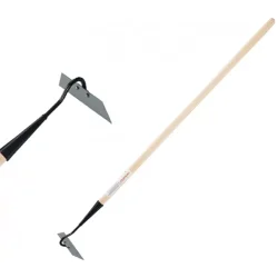 Haczka jednoramienna 120mm z drewnianym trzonkiem prostym VR-7460 VERKATTO