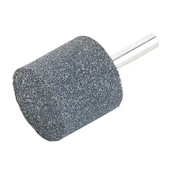 Kamień ścierny na trzpieniu cylindryczny, czarny 20x25x6mm VERKATTO