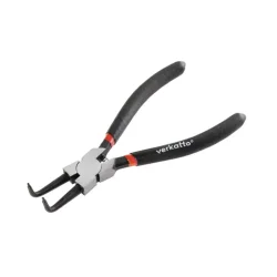 Szczypce do pierścieni osadczych, wewnętrzne wygięte 180mm
