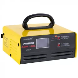 Prostownik inwerterowy AGRI 23 AGM/GEL 12/24V  wysw.LED MAGNUM