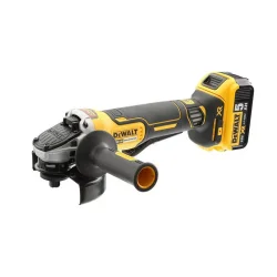 Szlifierka kątowa 18V XR 125mm z silnikiem bezszczotkowym przełącznik łopatkowy DCG406 (wersja0,karton) DeWALT