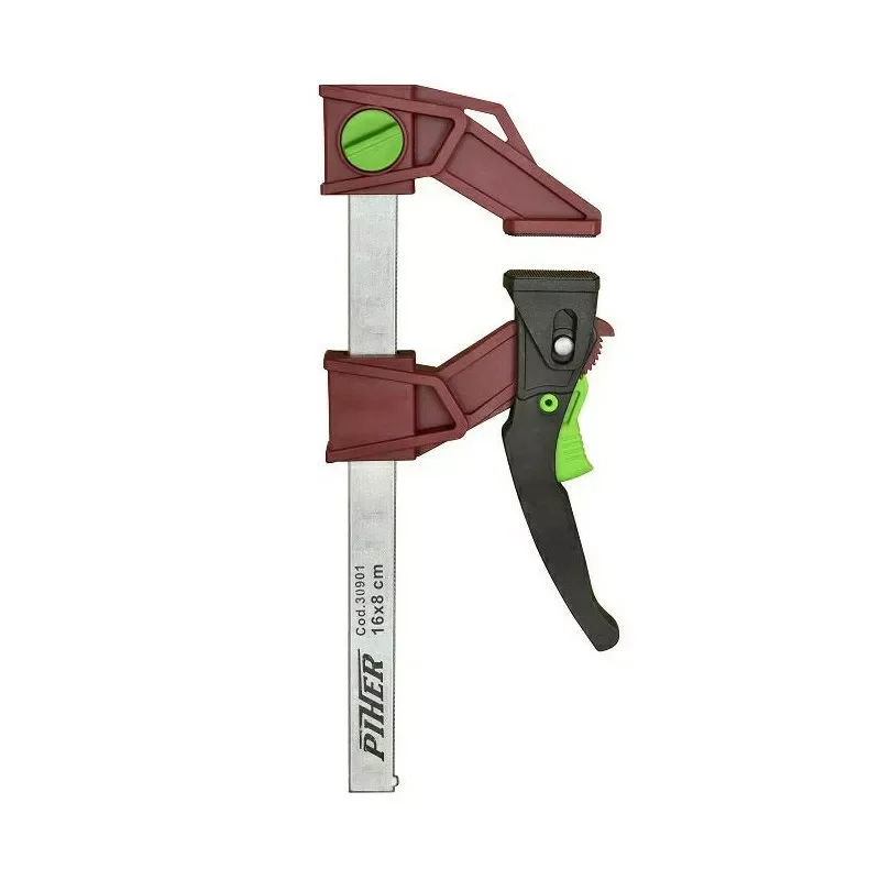 Ścisk stolarski Light PAL 16cm max siła nacisku 120kg, ramię 8cm PIHER