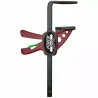 Zestaw 2 szt ścisk stołowy QUICK 22 cm do szyny