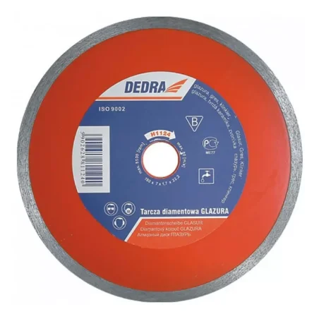 Tarcza diamentowa 200 mm/25,4 grubość 2,0 mm Dedra