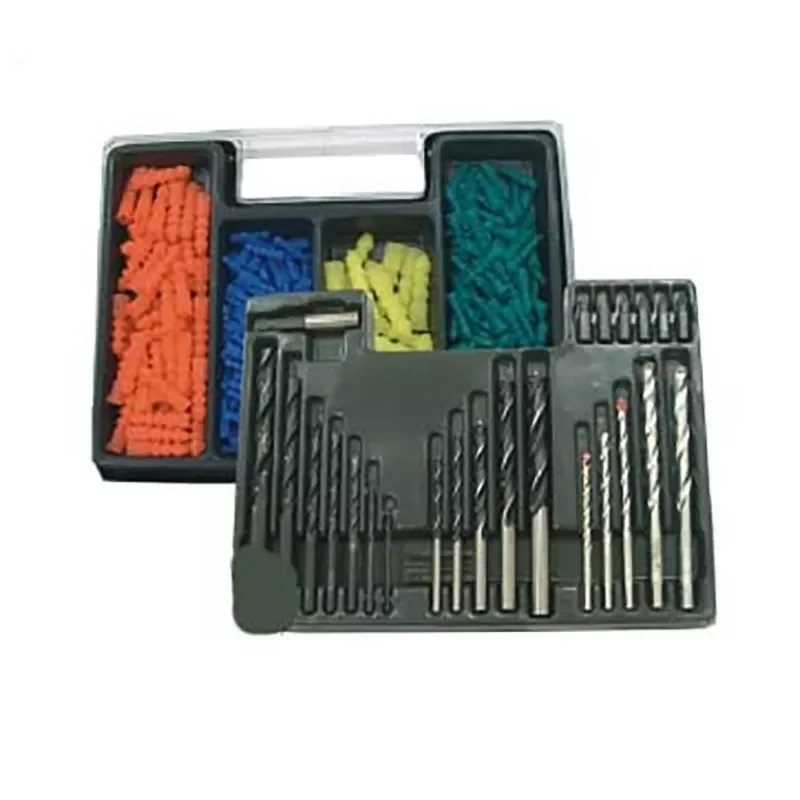 Zestaw kołki wiertła bity 0702 DEDRA