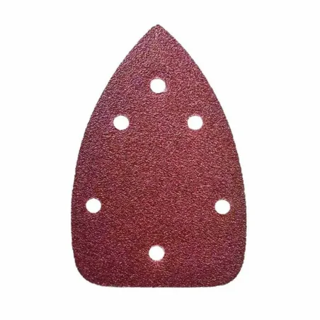 Papier ścierny 80gr 140x140x80mm kpl5szt DED79412 Dedra