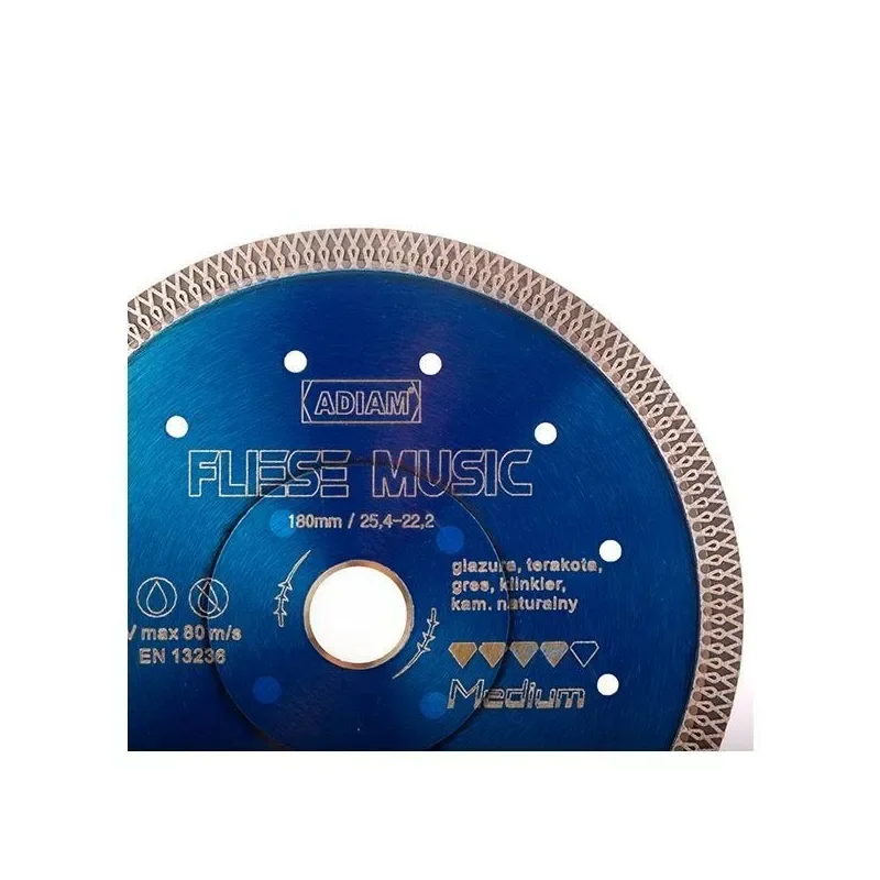 Tarcza FLIESE MUSIC 250 25,4/22,23 mm ADIAM