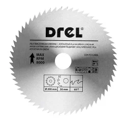 Piła tarczowa CV do drewna 200 mm x 60 T CON-TCV-2006 Condor