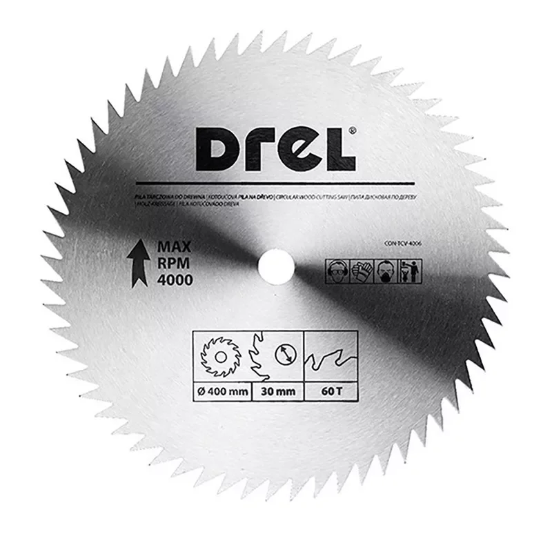 Piła tarczowa CV do drewna 400 mm x 60 T CON-TCV-4006 Condor