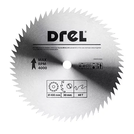 Piła tarczowa CV do drewna 400 mm x 60 T CON-TCV-4006 Condor