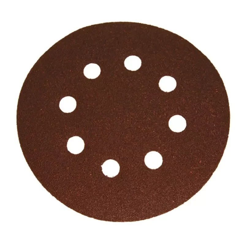 Krążki ścierne na rzep z otworami: 125 mm, P 120 /5 szt/