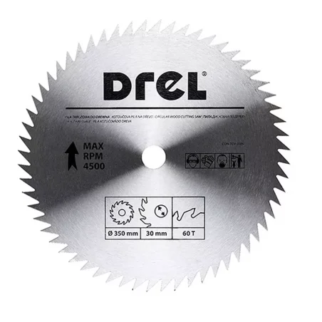 Piła tarczowa CV do drewna 350 mm x 60 T CON-TCV-3506 Condor