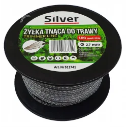 Żyłka do cięcia trawy wzmocniona 2.7mmx100m skręcana DUO-LINE S11741