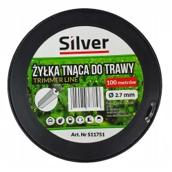 Żyłka do cięcia trawy wzmocniona 2.7mmx100m KWADRAT DUO-LINE S11751