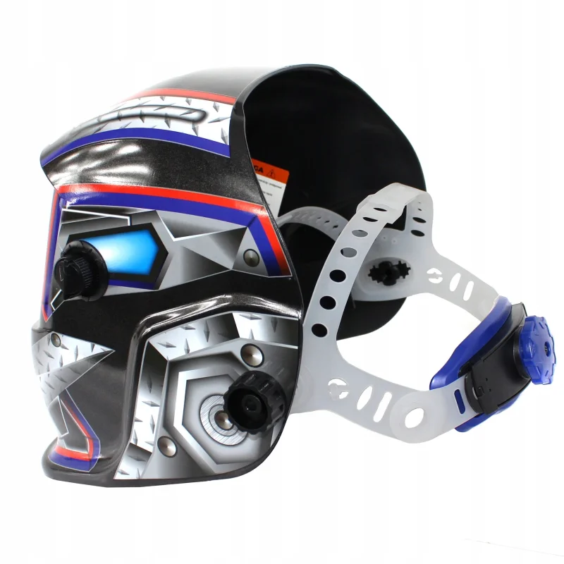 Przyłbica spawalnicza samościemiająca