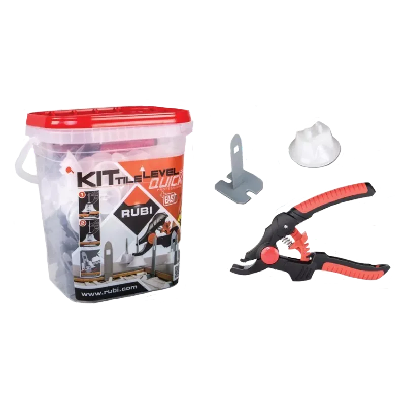 System poziomowania płytek zestaw LEVEL QUICK RUBI