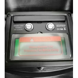 Przyłbica spawalnicza samościemiająca