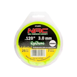 Żyłka tnąca okragła 3,0mm/7mb SU120PL NAC